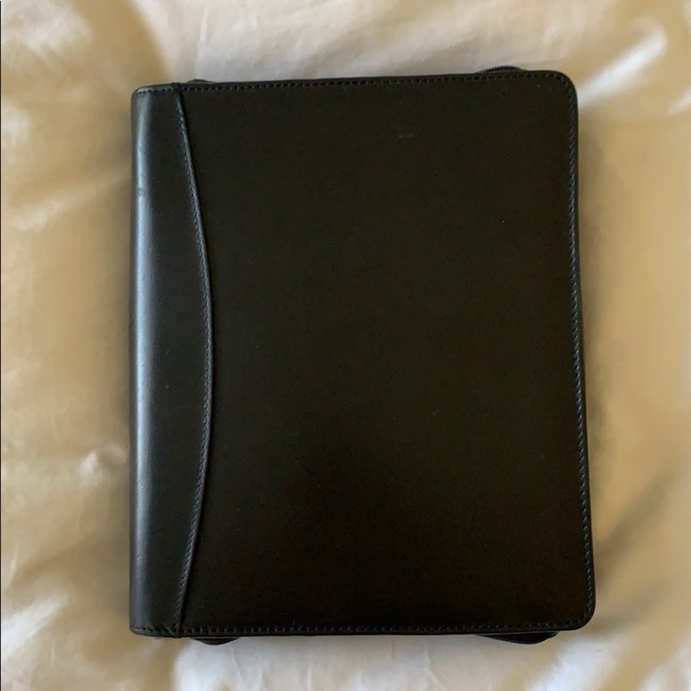 Bellino leather 3 ring leather planner- beautiful!